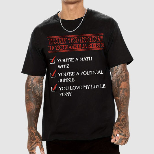 Nerd Checklist T-Shirt