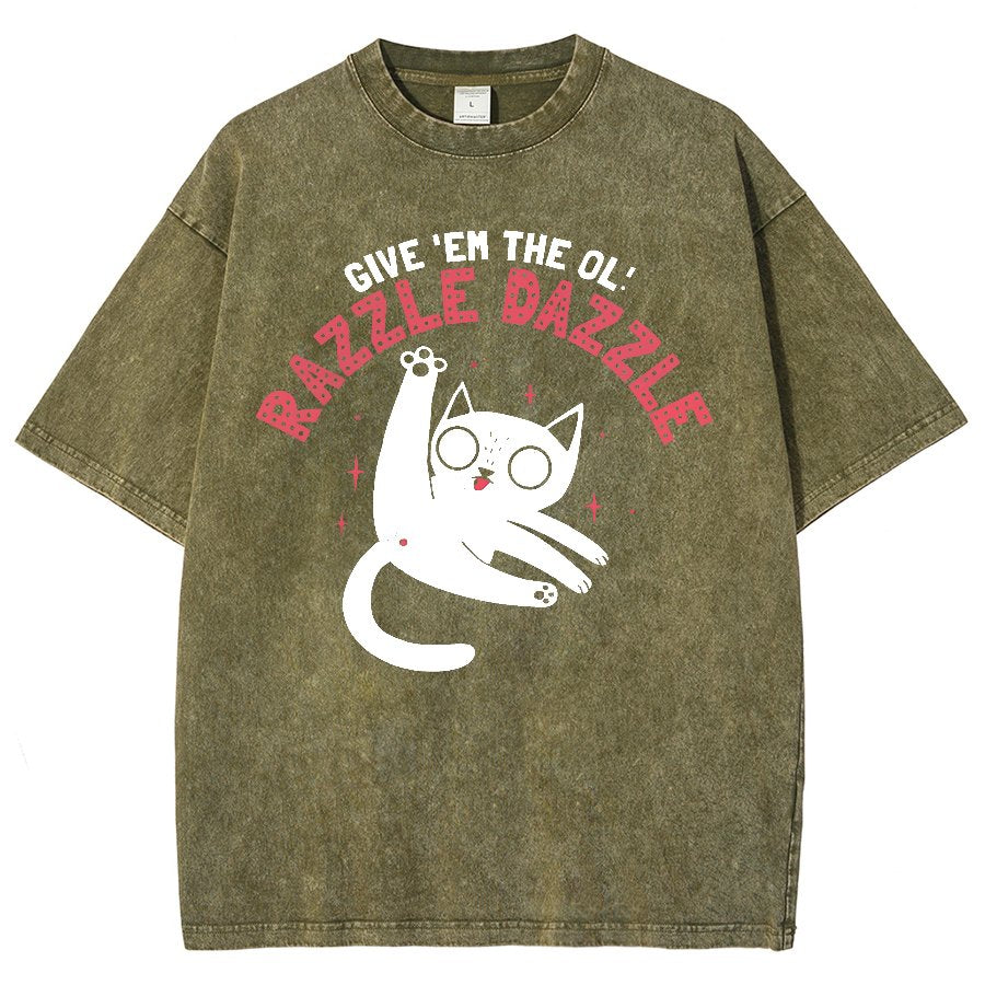 The Ol' Razzle Dazzle Vintage Distressed T-shirt