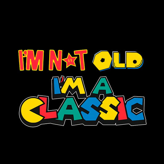 I'm Not Old I'm A Classic Geek Cotton Sweatshirt