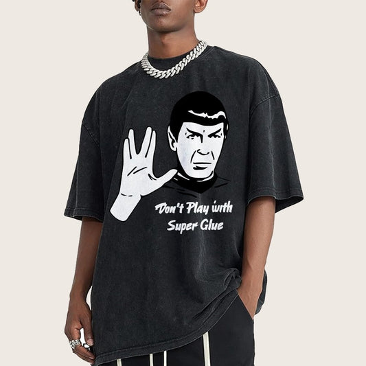 Don't Play With Superglue Vintage Distressed T-shirt