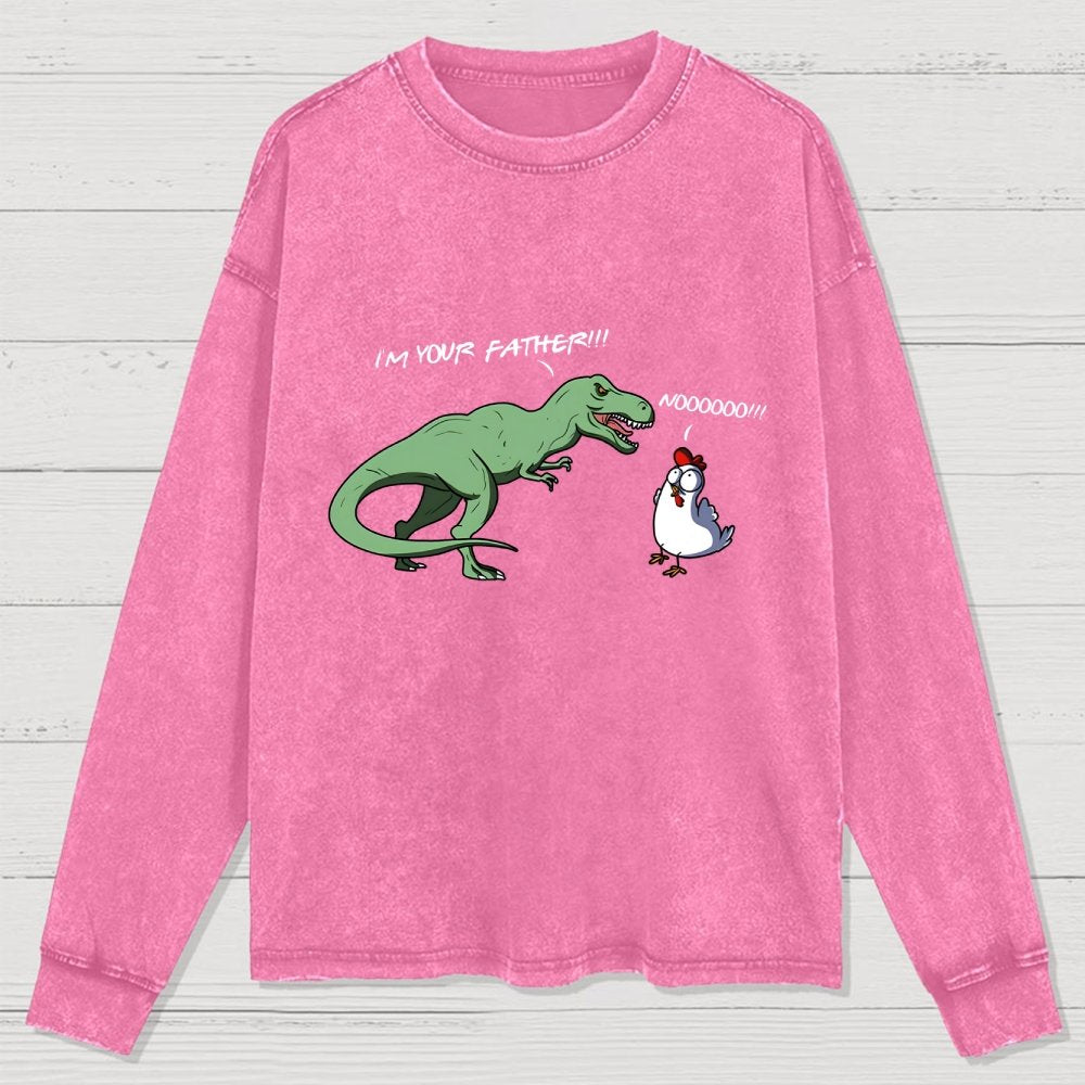 I Am Your Mentor Washed Long Sleeve Tee