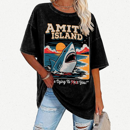 Dying to Eat You Vintage Distressed T-shirt