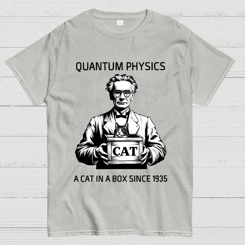 Schrödinger's Cat Quantum Geek T-Shirt