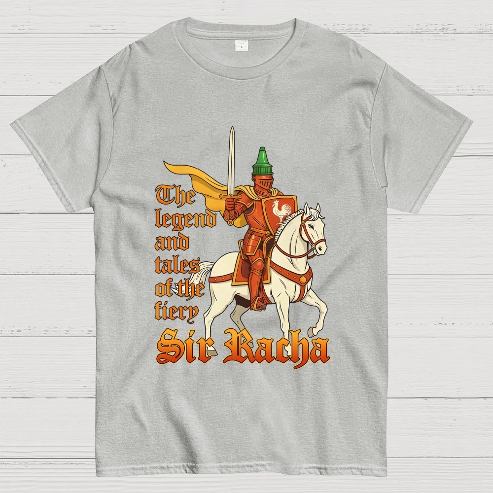 Sir Racha Art Print Geek T-Shirt