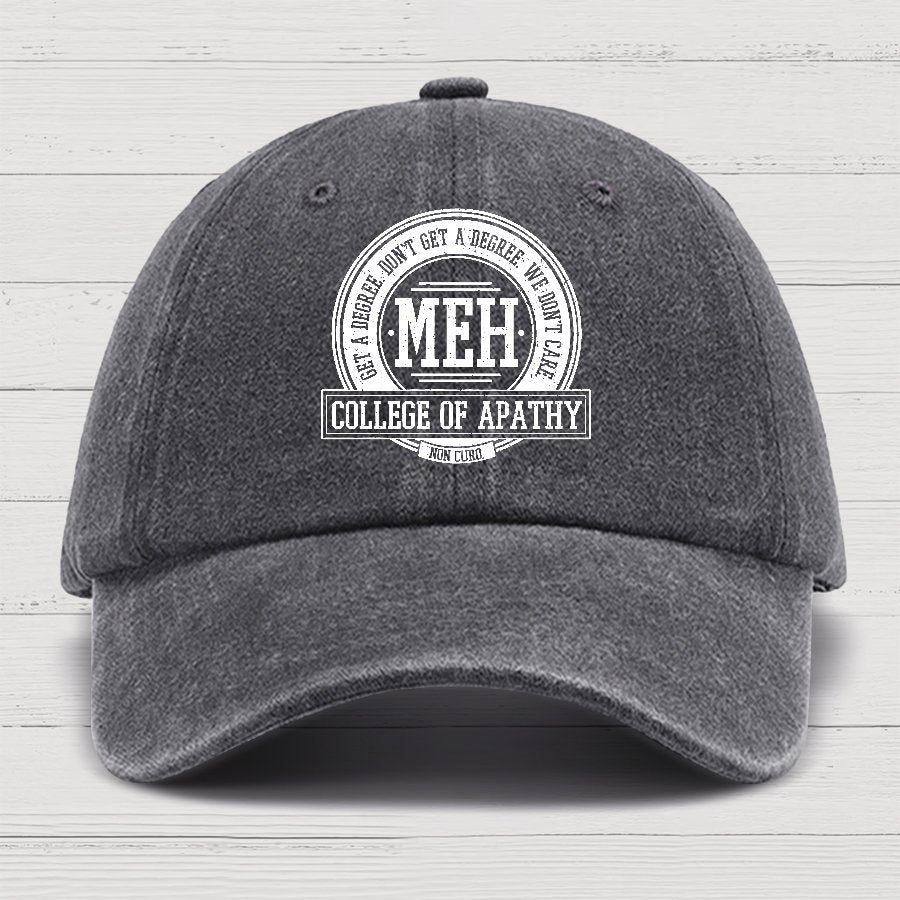College of Apathy Cotton Hat