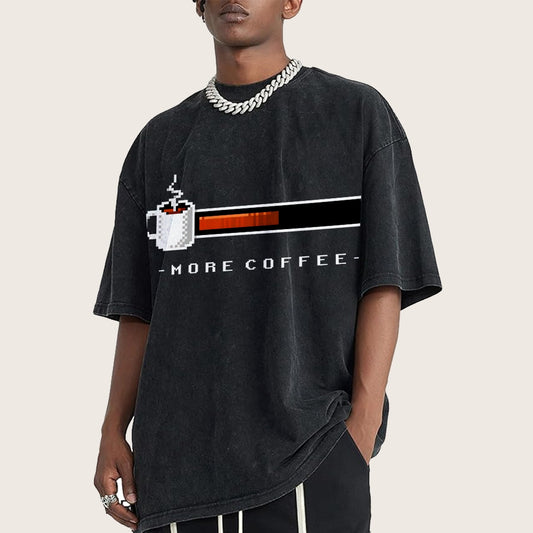 Coffee Bar Vintage Distressed T-shirt
