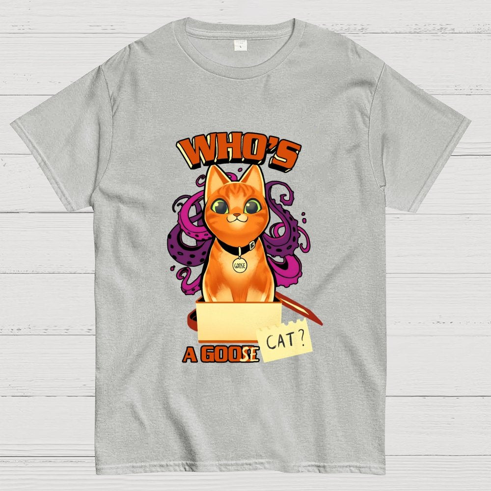 Who’s A Goose Cat Geek T-Shirt