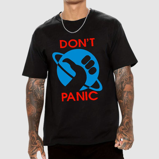 Don't Panic Geek T-Shirt