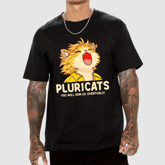 Plural Cats Geek T-Shirt