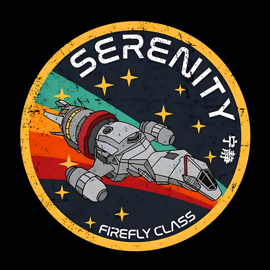 Serenity Starship Class Geek T-Shirt