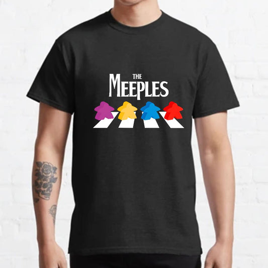 Board Gamer The Meeples Geeky T-Shirt