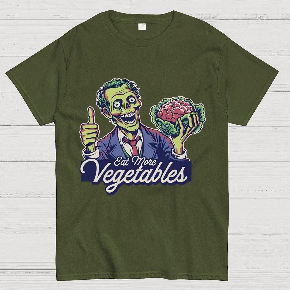 Eat More Vegetable Unisex Geek T-Shirt