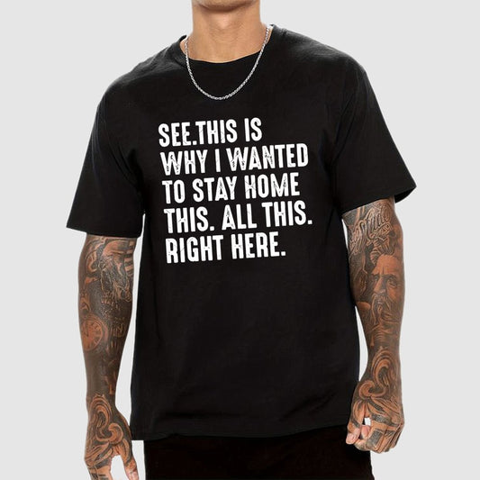 Stay Home Geek T-Shirt