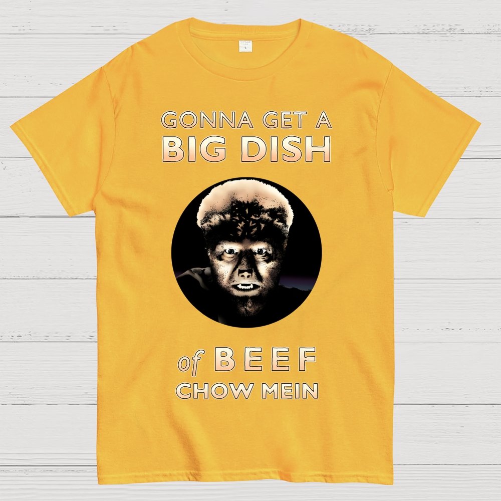 Big dish of Beef Chow Mein Geek T-Shirt