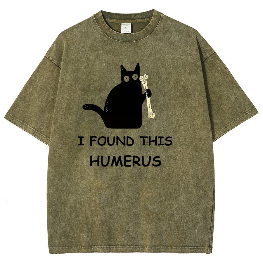 I Found This Humerus Vintage Distressed T-shirt