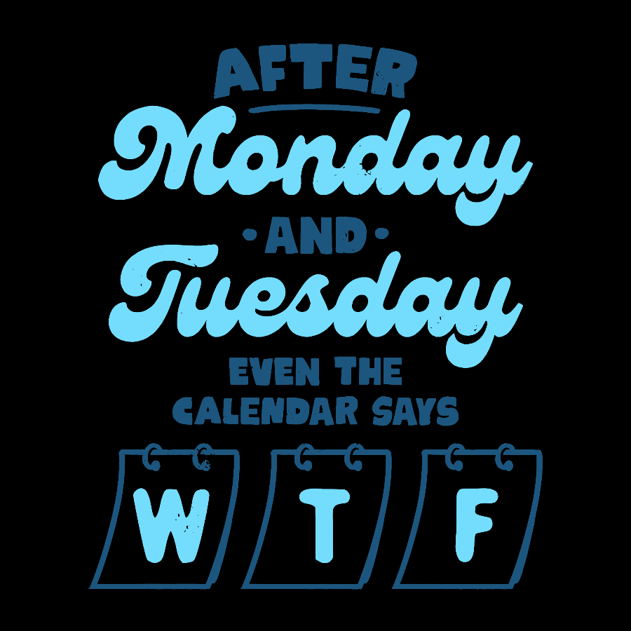 Even The Calendar Says WTF Geek T-Shirt