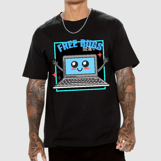 Free Bugs Geek T-Shirt