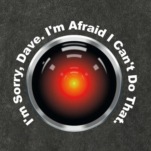 HAL Sorry Dave Quote I‘m Afraid I Can't Do That Cotton Hat