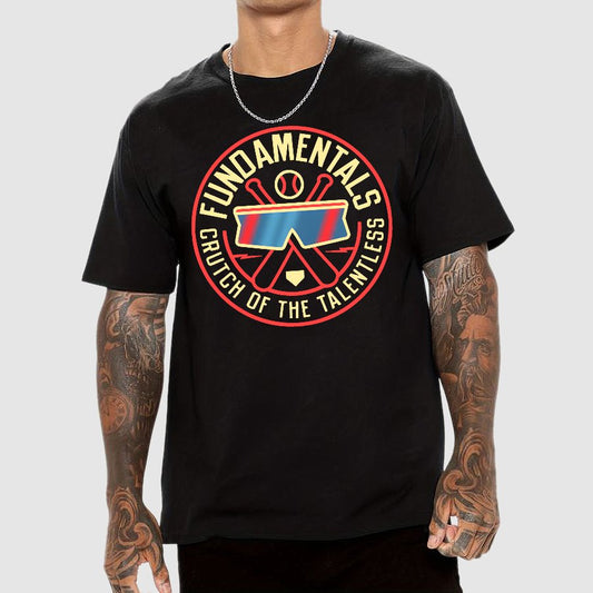 Fundamentals Crutch Of The Talentless Geek T-Shirt