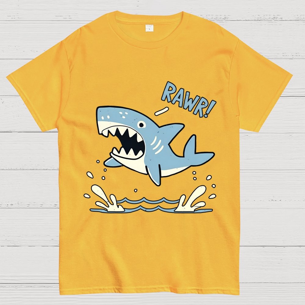 Shark Rawr! Unisex Geek T-Shirt