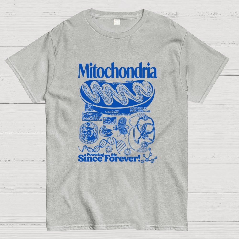 Mitochondria Vintage Science Geek T-Shirt