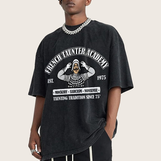 French Taunter Academy Vintage Distressed T-shirt