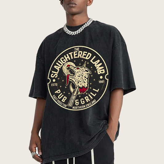 The Slaughtered Barn Vintage Distressed T-shirt