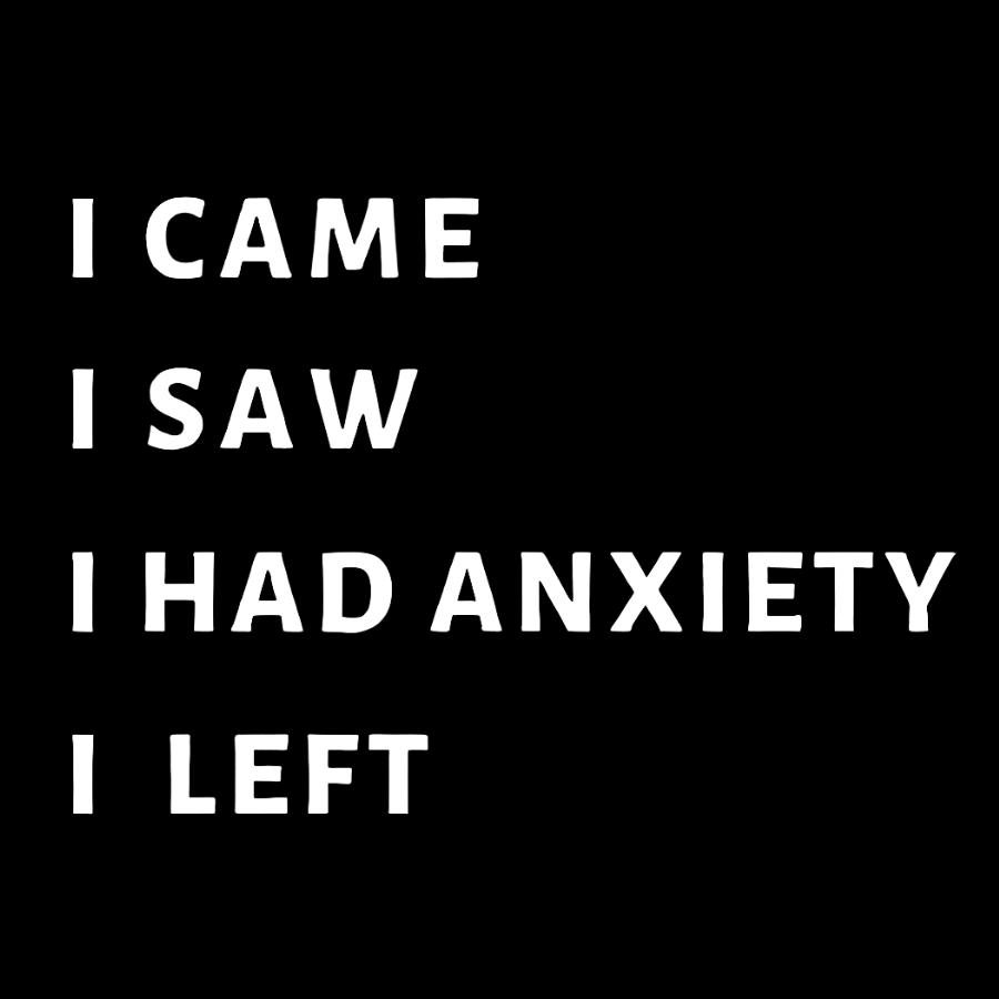 I Came I Saw I Had Anxiety I Left Geeky T-Shirt