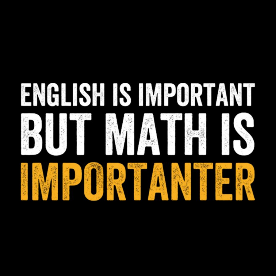 English is important but Math is importanter Geek T-Shirt