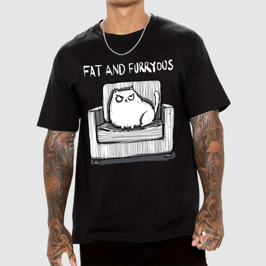 Fat and furryous Geek T-Shirt