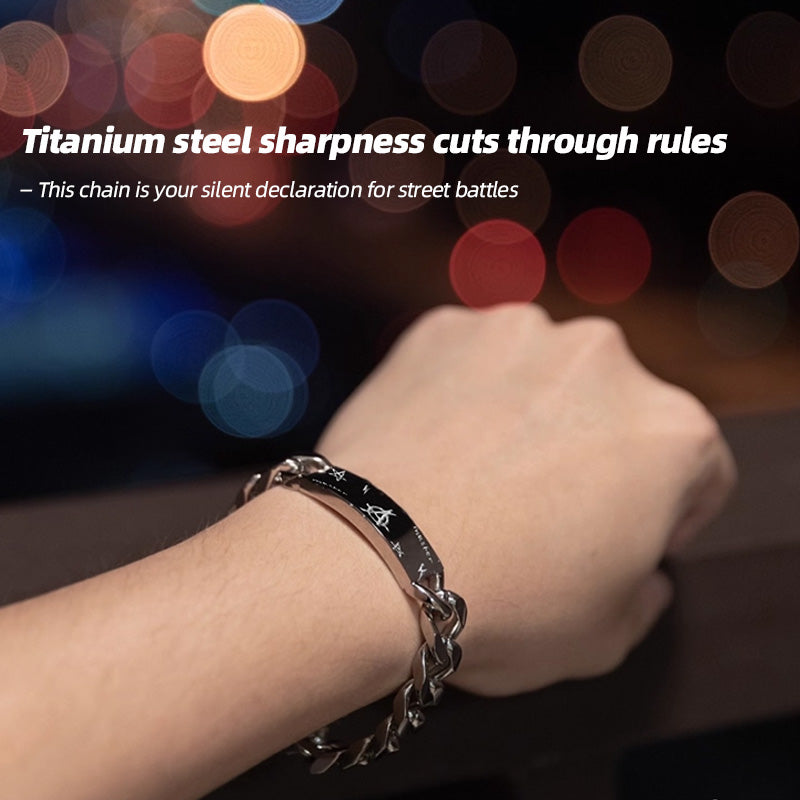 IGOMER Series Titanium Steel Bracelet – Shatter the Mediocre
