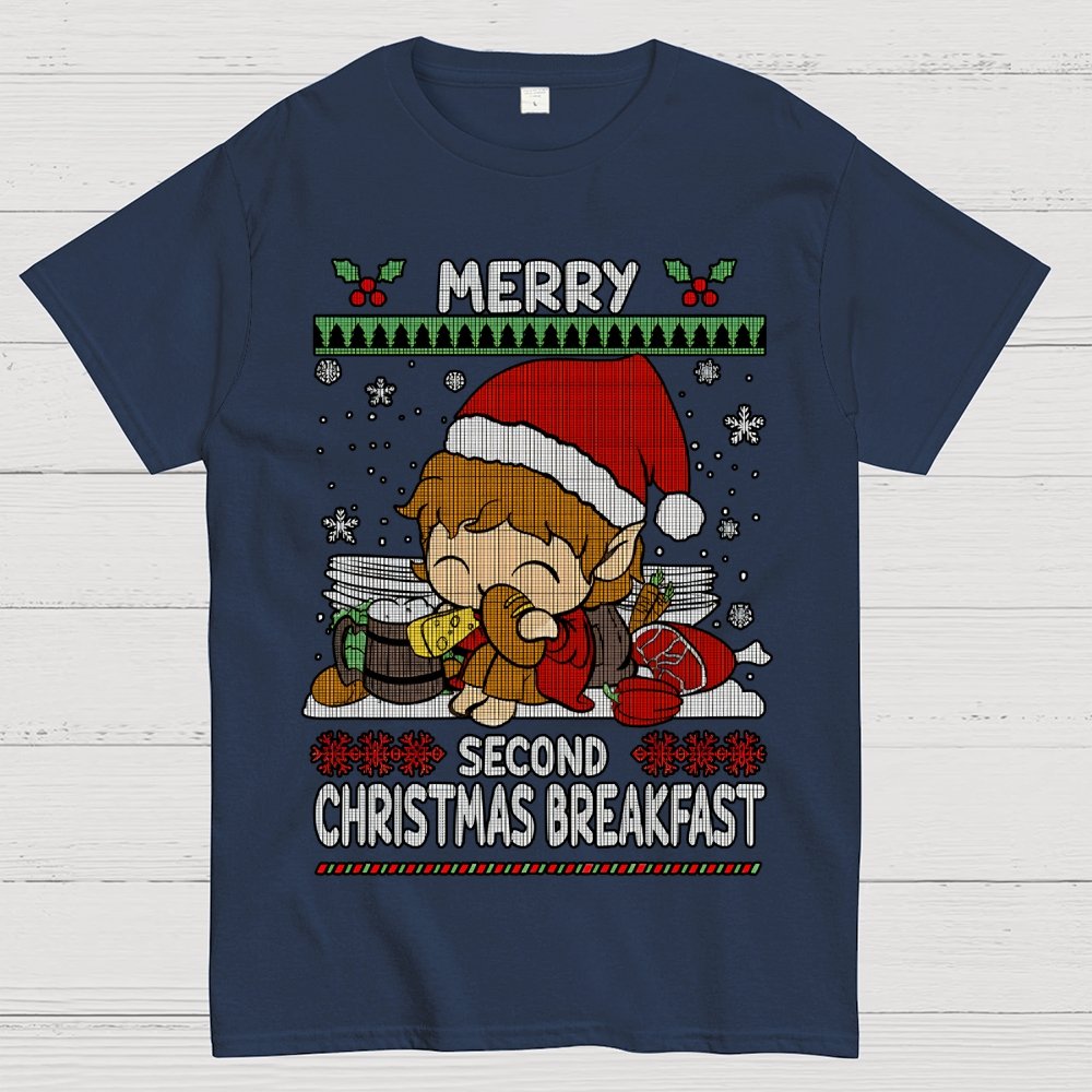 Extra Breakfast Christmas Geek T-Shirt