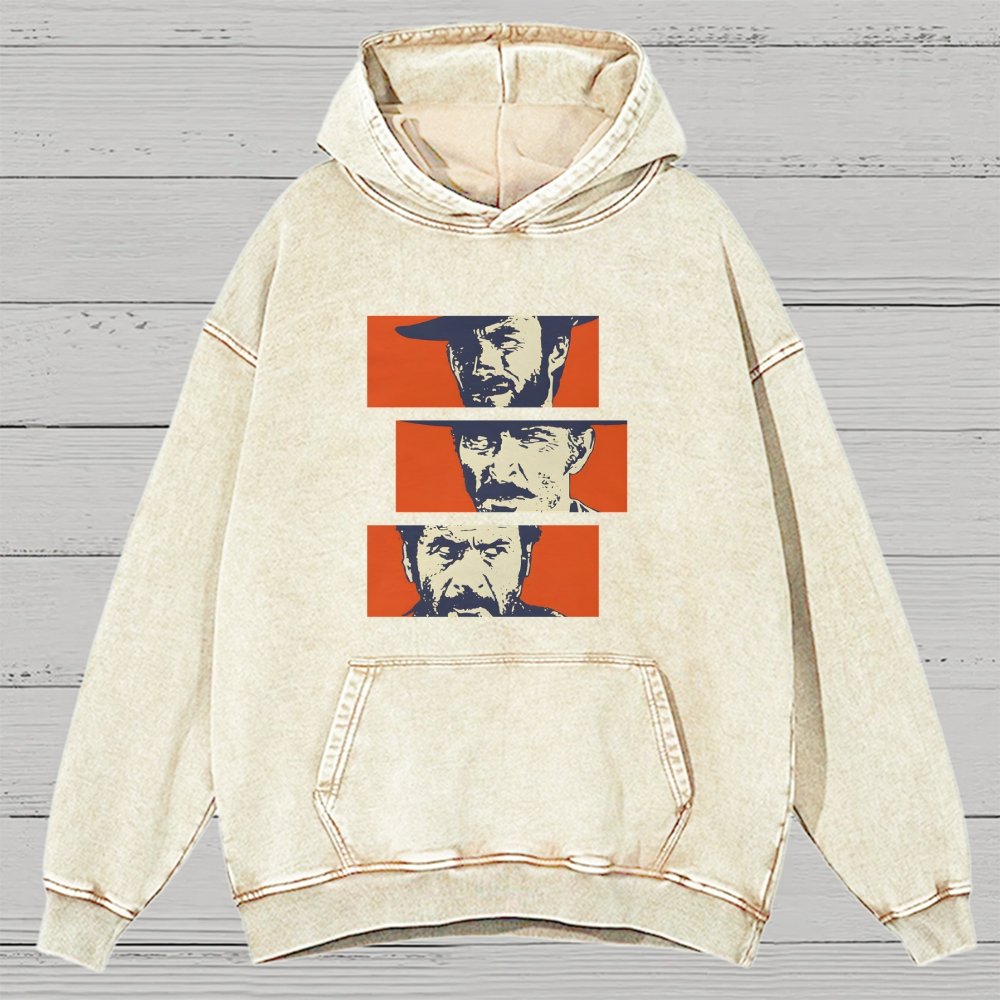 Buono Brutto Cattivo Vintage Distressed Hoodie