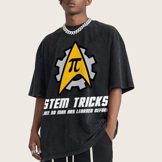 STEM Tricks Vintage Distressed T-shirt