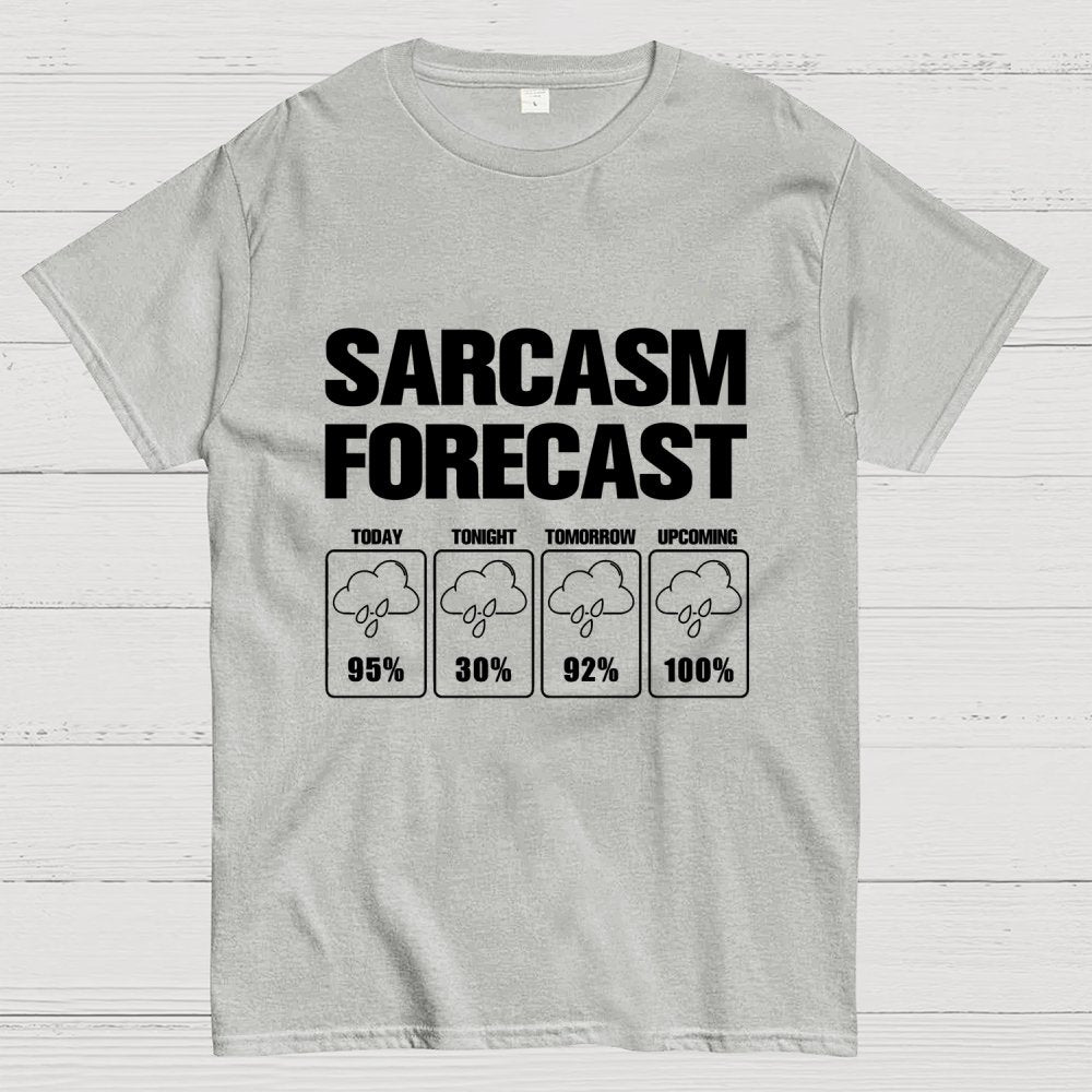 Sarcasm Forecast Geek T-Shirt