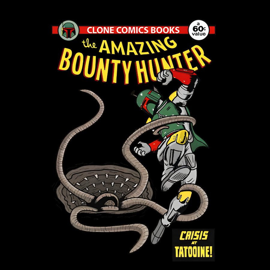 Desert Monsters and Hunters Geeky T-Shirt