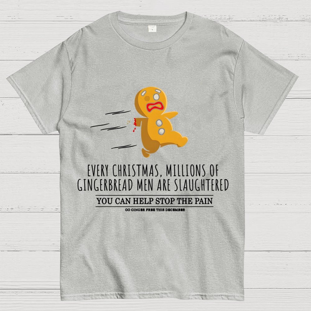 Gingerbread Man Geek T-Shirt