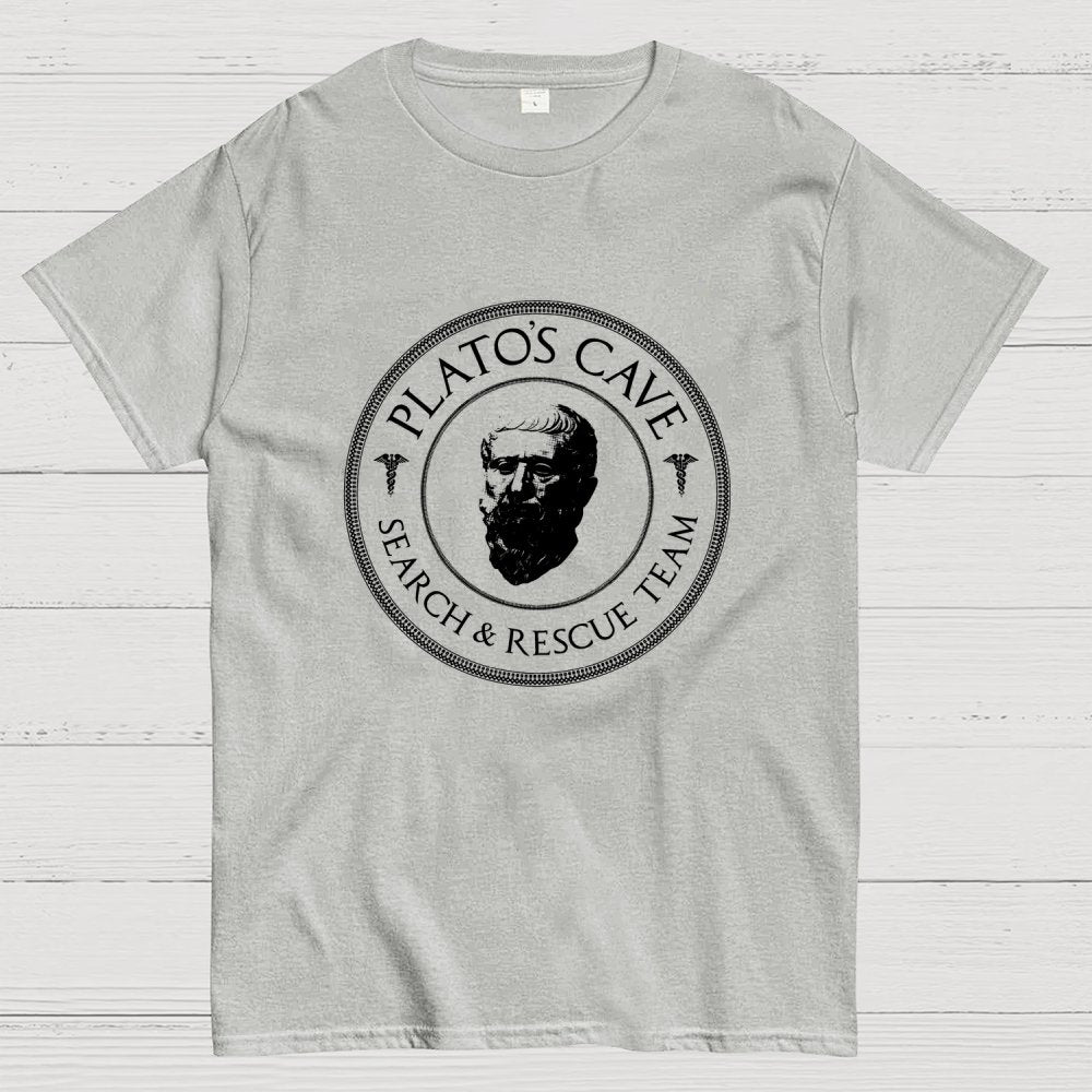 Plato's Cave Search And Rescue Team Geek T-Shirt