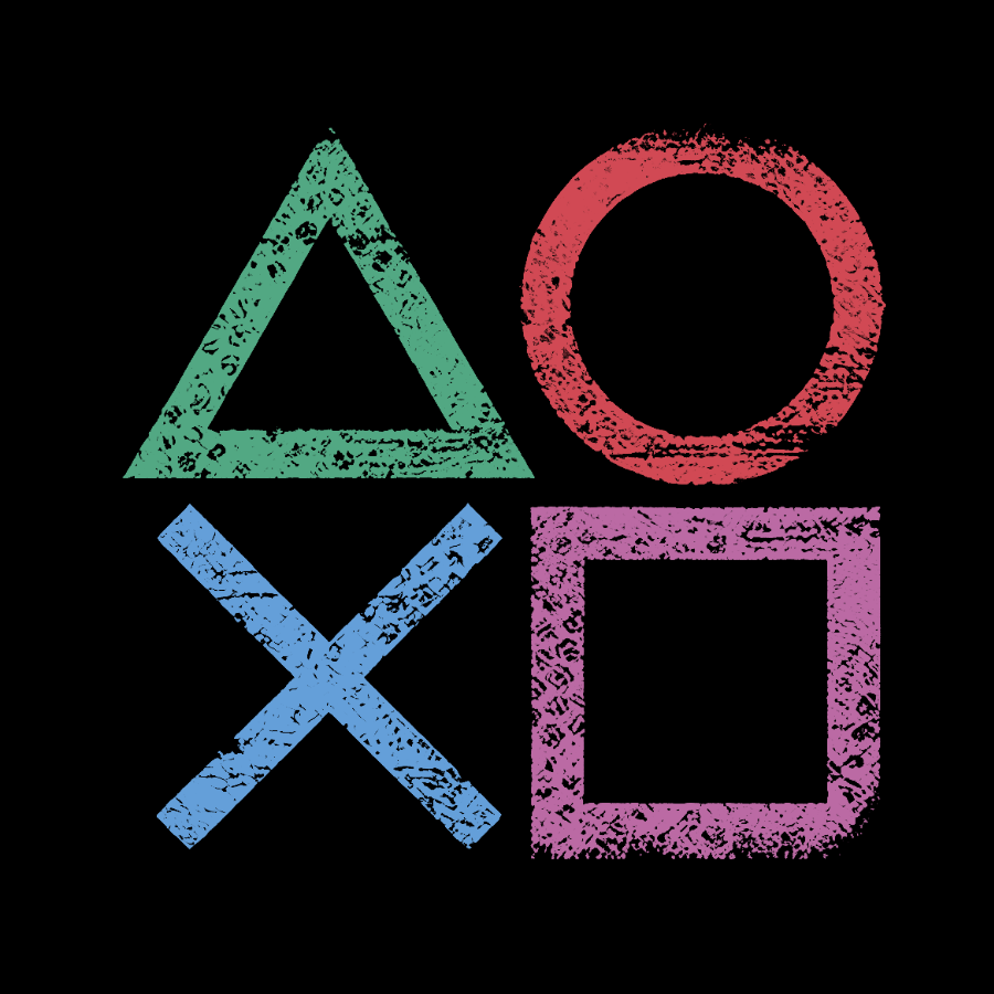 Gaming symbols Geeky T-Shirt
