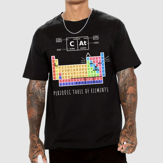 Periodic Table Of Cats Geek T-Shirt