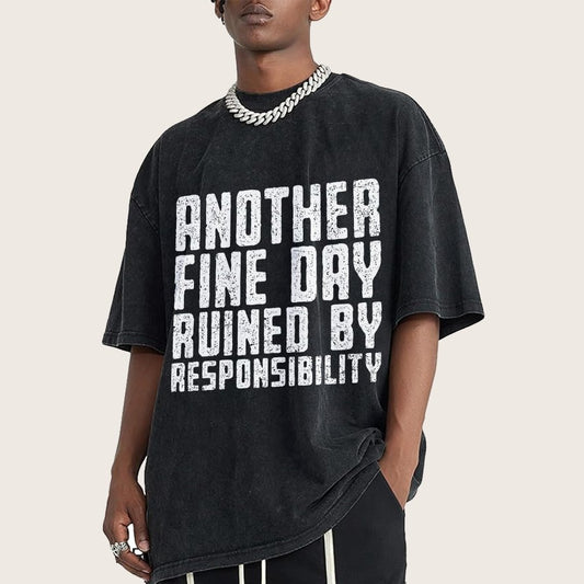 Another Fine Day Vintage Distressed T-shirt