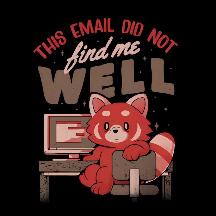 This Email Did Not Find Me Well Geek T-Shirt