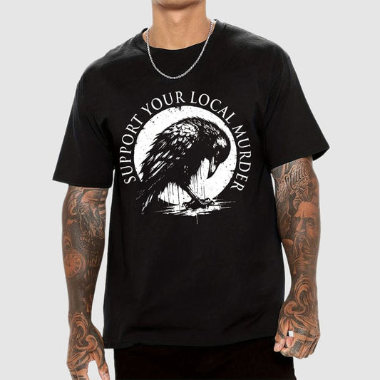 Support Your Local Murder Geek T-Shirt
