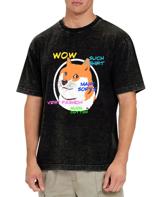 Doge Vintage Distressed T-shirt