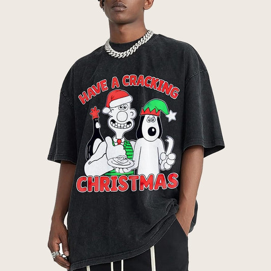 Have a Cracking Christmas Vintage Distressed T-shirt