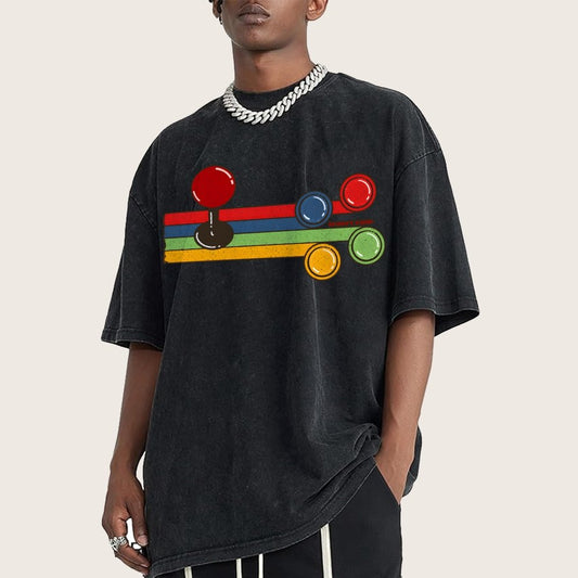 Retro Coin Vintage Distressed T-shirt