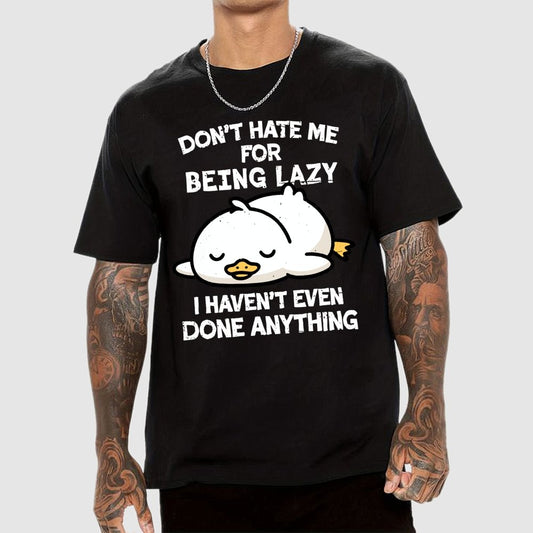 Duck Done Nothing Geek T-Shirt