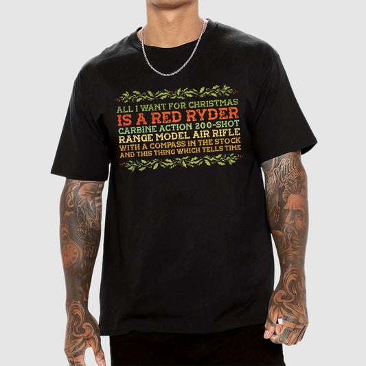 All I Want For Christmas Geek T-Shirt