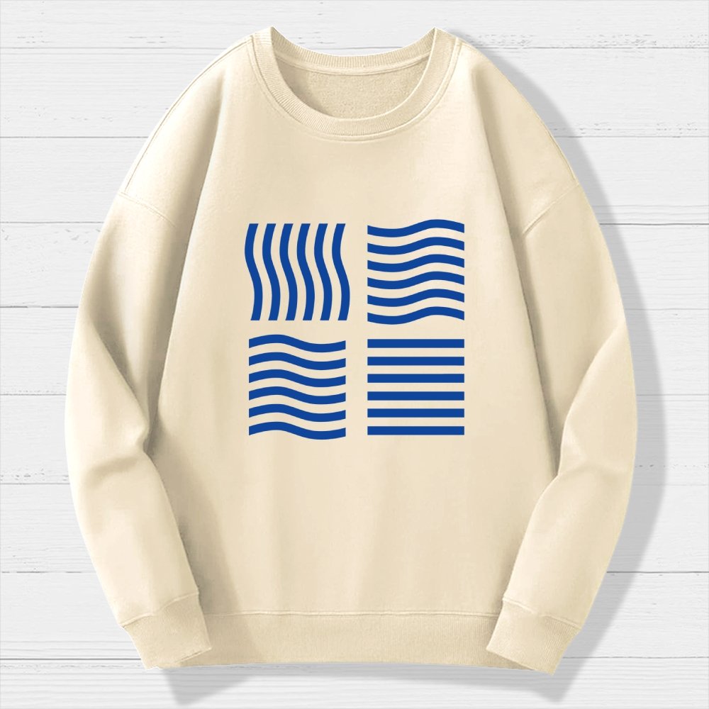 Elemental Stones Geek Cotton Sweatshirt