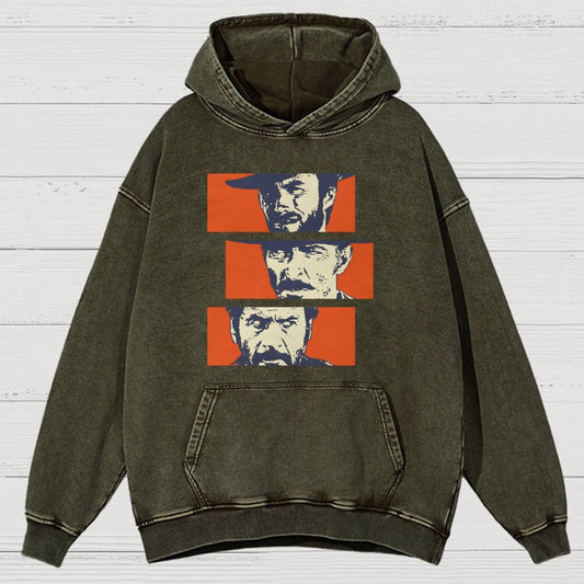 Buono Brutto Cattivo Vintage Distressed Hoodie